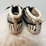 Gianni Bini Womens Elleinaa High Top Leather Sneakers zebra stripe size … Photo 2