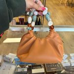 Charles and Keith Aviary Beaded Acrylic Handle Slouchy Bag Photo 5