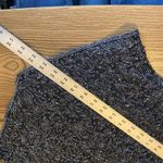 Papell Boutique intage 90s Evening Silk Beaded Top L Black Minimalist Glam Photo 14