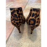 Halogen Calf Skin peep toe stiletto bootie 7.5 Photo 2