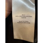 Tibi Lila Floral Florence Top Black Daisy Print Size 6 Crepe Photo 8