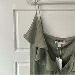 Shona joy NEW LUXE BIAS FRILL WRAP DRESS EUCALYPTUS Photo 8