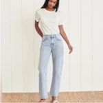 AGOLDE NWT  Denim Mia Jean‎ Mid Rise Straight Light Wash Jeans Sz 25 Photo 3