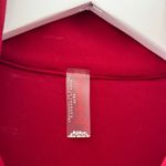 Free People Never Better Structured Zip Up in Red XS Photo 4