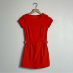 ZARA Orange Vintage Style Romper Size Women’s XS Photo 3