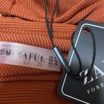 ZARA NEW  Women's Brown Sleeveless Tie Back Two Piece Swimwear Bikini Swimsuit M Photo 3