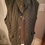 G.H. Bass &Co. Green Quilted Vest  Photo 0