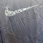 Nike Dri-Fit Silver Gray Short Sleeve Top Photo 2