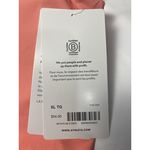 Athleta NWT Elation V-Neck Coral Peach Crop Top D-DD Cup XL Photo 5