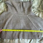 Forever 21 F21 Solid Gray Y2K Off the Shoulder Baggy Pullover Sweater Size Medium Photo 5