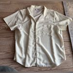 Susan Graver Vintage  button down blouse with removable shoulder pads size xl Photo 0