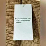 Oasis  Cowl Neck Tunic Sweater Oversized Brown Alpaca Blend Women’s Size US 8-10 Photo 9