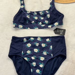 Draper James  x Lands' End‎ Navy Swimwear Photo 0