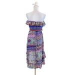 Rue 21 Strapless High Low Summer Sundress Medium w/ Belt Photo 3