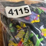 VTG Dancin Duds Womens Skirt XL Black Tropical Fish Ruffle Hem Prairie Cowgirl Photo 5