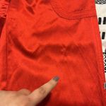 Armani Exchange Sz 4 Red Silk Blend Wide Leg Pants Photo 14