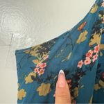 Natural Life  Eliza Turquoise Floral Maxi Dress Size XL Boho Tiered Flow Photo 3