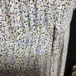 Amazon Essentials Dotted Midi Dress with Tie Waist White Size XL Photo 3