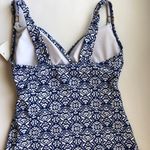 NWT Ralph Lauren Tankini Top, Size 6 Blue Photo 5
