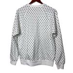 RADARTE LOGO SWEATSHIRT in Black White Polka dot Crewneck sz XL Photo 1