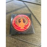 Vintage rare small coin pouch tooled leather rooster artsy western vibes Orange Photo 1