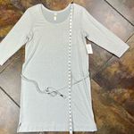Lole NWT Gray Long Sleeve Tee Shirt Dress Belt Medium Photo 5