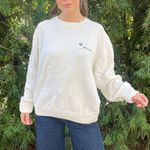 ZARA Vintage port authority oversized white sweater  Photo 0