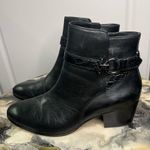 Coach  Paulina Leather Boot Snakeskin Embossed Photo 2