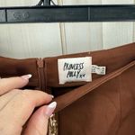 Princess Polly Women’s 4 Brown Chain Flare Pants Photo 1