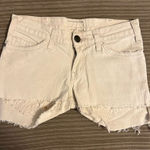 Current/Elliott Current Elliot embroidered cut off shorts size 0/23 Photo 0
