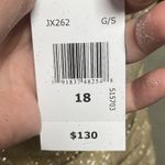 DJ Jaz Off The Shoulder Womens Dress Size 18 Short Sleeve Evening Gown Maxi Gold Photo 5