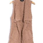 Coffee Shop Teddy Drape Vest Size Small Photo 0