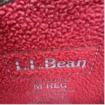 L.L.Bean Full Zip Fleece Jacket Outdoor Hiking Activewear Red Size Small Red Size M Photo 3