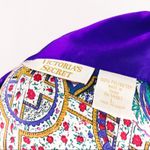 Victoria's Secret Vintage VS Satin Scarf Print Nightshirt | Size L Photo 9