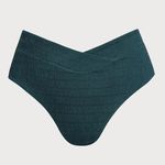 Berlook Dark Green Cut Out Plus Size Bikini Top & V Cut Bottom Photo 4
