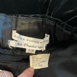 Anne Pinkerton Black Velvet Rayon/Silk Wide Leg Pants Size Small Photo 2