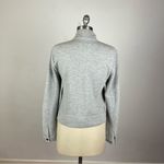 Cupcakes and Cashmere  Grey Asymmetrical Zip Texture Jacket Photo 5