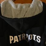 NFL New England Patriots Football Hoodie fleece Jacket 100% polyester Photo 4