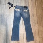 Miss Me NWT Angel Wing Jeans jp5331b2v Boot Cut 29 SUPER RARE Photo 7