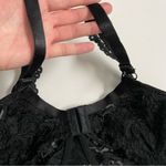 Smart & Sexy Smart Sexy Bra Lace Underwire Unlined Semi Sheer Adjustable Diamond Bow Black Photo 8