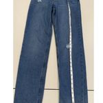 Levi's  Low Pro Straight Jeans Womens 27" Adjustable Raw Hem Norm Travel Stretch Photo 6