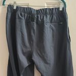 Apana  Yoga Joggers Stretch Navy Blue Fitness Athletic Scrub Pants Women’s L Photo 4