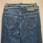 G&Z Apparel Blue Flare Fringe Western Button Vintage Jeans Pants Bottoms 32 Photo 4