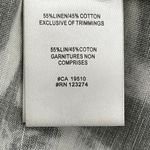 Lole ' Khaki Green Tie Dye Flowers Sleeveless Linen Blend Dress Women's Size 6 Photo 7