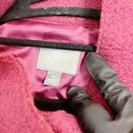 J. Jill Women Beet 100% Wool Sleeves Button Down Coat Size M Fuschia Pink Size M Photo 5
