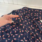 Daniel Rainn  Women’s Navy Bird Print Long Sleeve Romper Novelty Size S Photo 4