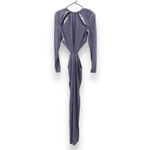 Bronx and Banco RTR Amara Lilac Cut Out Side Slit Long Sleeve Maxi Dress Sz 4 Photo 2