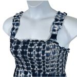 AQUA  Bloomingdale’s Blue & White Tie-Dye Maxi Sundress Size XS – Smocked Bodice Photo 6