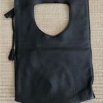 Tom Ford Grain Leather Flat Alix Black Padlock Zip Foldover Bag Clutch Handbag Photo 6