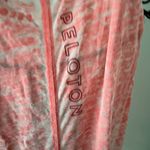 Peloton  Pink and White tank top see through large Photo 3